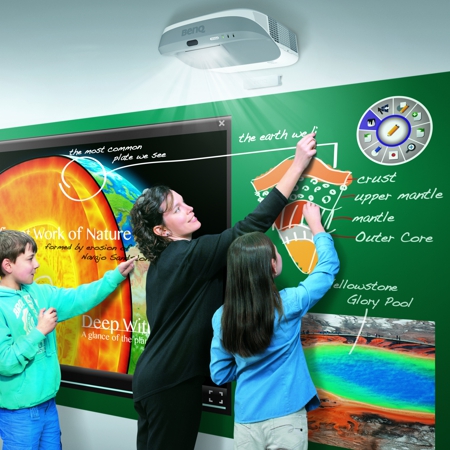 sistem proiectie cu touch